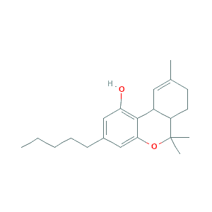 a drawing of a chemical structure.