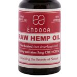 A bottle of Endoca CBD Oil 15% (10ml).