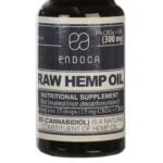 A bottle of Endoca CBD Oil 3%.