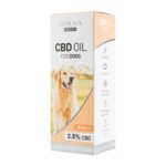 A box of Renova - CBD oil 2,5% for dogs (30ml).