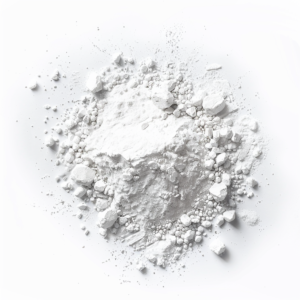 A pile of Hemptouch - Mineral Shield Face Sunscreen SPF 30 (50ml) on a white surface, with varying sizes of granules and small clumps scattered around.